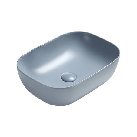Mexen Rita umywalka nablatowa 45 x 32 cm, szara-niebieska mat - 21084569