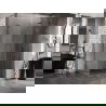 Mexen Lunar L kabina prysznicowa uchylna prawa 85 x 90 cm, transparent, różowe złoto - 834L-085-090-60-00-P