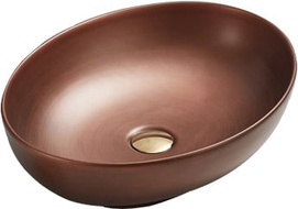 Mexen Iko umywalka nablatowa 52 x 39 cm, miedziana - 22245251