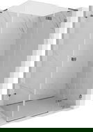 Mexen Lunar L kabina prysznicowa uchylna prawa 75 x 90 cm, transparent, gun metal - 834L-075-090-95-00-P