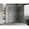 Mexen Mist-H T kabina prysznicowa uchylna prawa 70 x 120 cm, transparent, złota - 8A5T-070-120-50-00-P