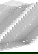 Mexen Lunar T kabina prysznicowa uchylna prawa 100 x 80 cm, transparent, biała - 834T-100-080-20-00-P