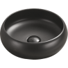 Mexen Lola umywalka nablatowa 36 x 36 cm, czarna mat - 22213685