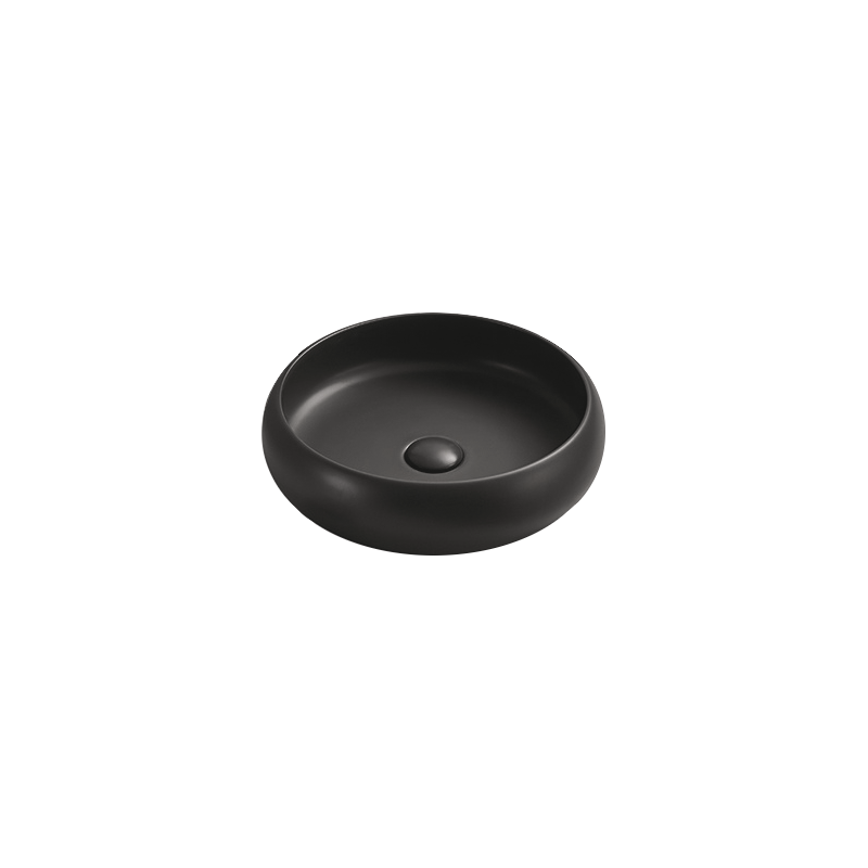 Mexen Lola umywalka nablatowa 41 x 41 cm, czarna - 22214185