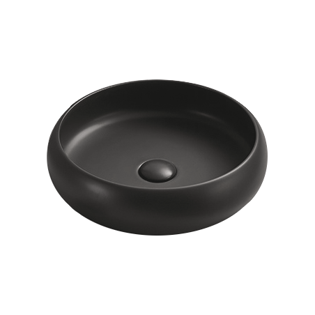 Mexen Lola umywalka nablatowa 41 x 41 cm, czarna - 22214185