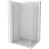 Mexen Lima Duo kabina prysznicowa składana 80 x 70 cm, transparent, chrom - 856-080-070-02-00