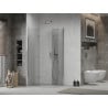 Mexen Lima Duo kabina prysznicowa składana 100 x 80 cm, transparent, chrom - 856-100-080-02-00