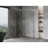 Mexen Mist-H T kabina prysznicowa uchylna lewa 120 x 90 cm, transparent, złota - 8A5T-120-090-50-00-L