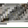 Mexen Lima Duo kabina prysznicowa składana 100 x 90 cm, transparent, złota - 856-100-090-50-00-02