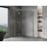 Mexen Mist-H T kabina prysznicowa uchylna lewa 105 x 120 cm, transparent, złota - 8A5T-105-120-50-00-L