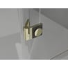 Mexen Lunar T kabina prysznicowa uchylna prawa 80 x 120 cm, transparent, złota - 834T-080-120-50-00-P