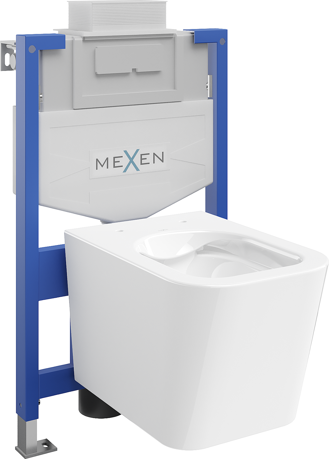 Mexen zestaw podtynkowy WC stelaż Fenix XS-U z miską WC Teo, biały - 6853385XX00