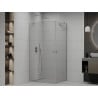 Mexen Roma Duo kabina prysznicowa uchylna 90 x 70 cm, transparent, chrom - 854-090-070-02-00