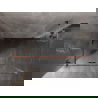 Mexen Lunar T kabina prysznicowa uchylna lewa 75 x 90 cm, transparent, różowe złoto - 834T-075-090-60-00-L