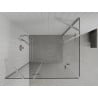 Mexen Roma Duo kabina prysznicowa uchylna 110 x 80 cm, transparent, chrom - 854-110-080-02-00
