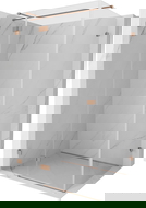 Mexen Lunar T kabina prysznicowa uchylna lewa 70 x 80 cm, transparent, miedź szczotkowana - 834T-070-080-65-00-L