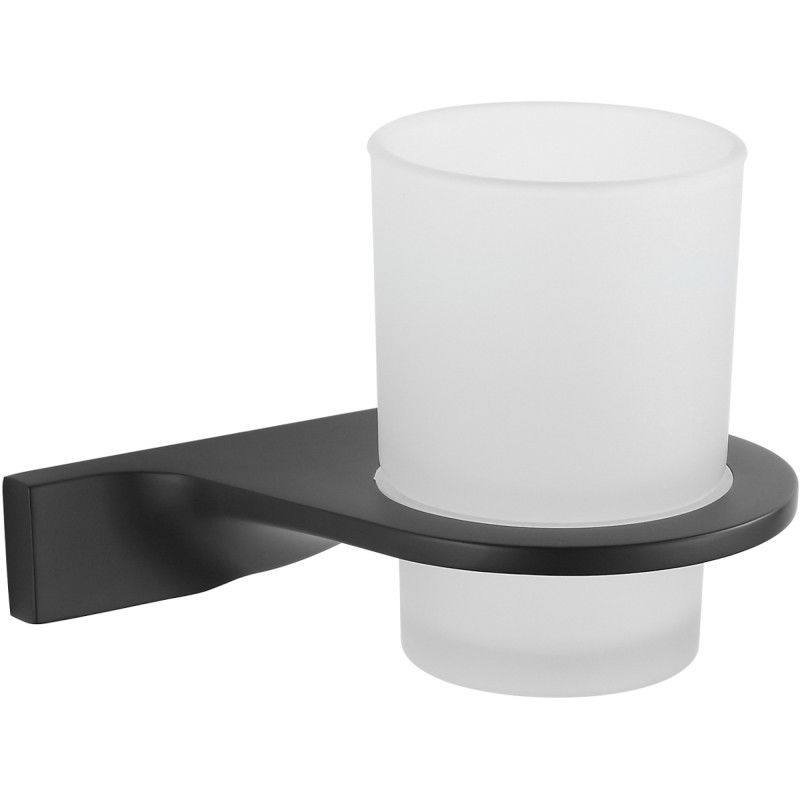 Mexen Rino kubek na szczoteczki, czarny - 7027038-70