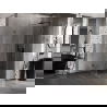 Mexen Lunar T kabina prysznicowa uchylna prawa 70 x 70 cm, transparent, gun gray szczotkowany - 834T-070-070-66-00-P