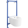 Mexen zestaw podtynkowy bidetowy stelaż Fenix B z bidetem Sofia, biały - 69935544800