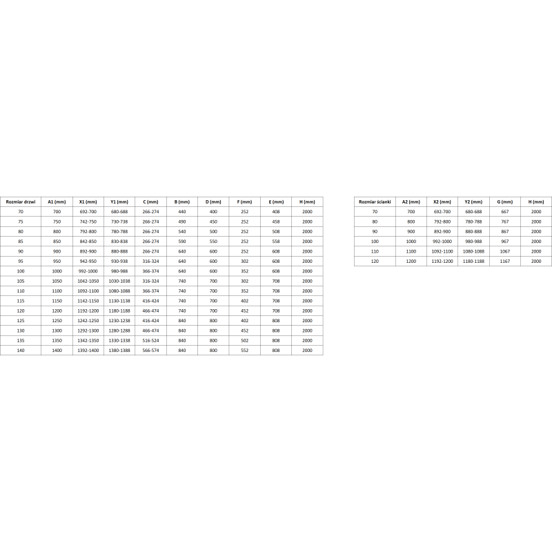 Mexen Lunar T kabina prysznicowa uchylna prawa 100 x 90 cm, transparent, czarna - 834T-100-090-70-00-P