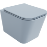 Mexen Teo miska wc Rimless z deską wolnoopadającą slim, duroplast, szara-niebieska mat - 30854069