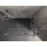 Mexen Lunar T kabina prysznicowa uchylna prawa 75 x 90 cm, transparent, gun metal - 834T-075-090-95-00-P