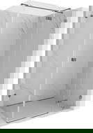 Mexen Lunar T kabina prysznicowa uchylna prawa 75 x 110 cm, transparent, gun metal - 834T-075-110-95-00-P