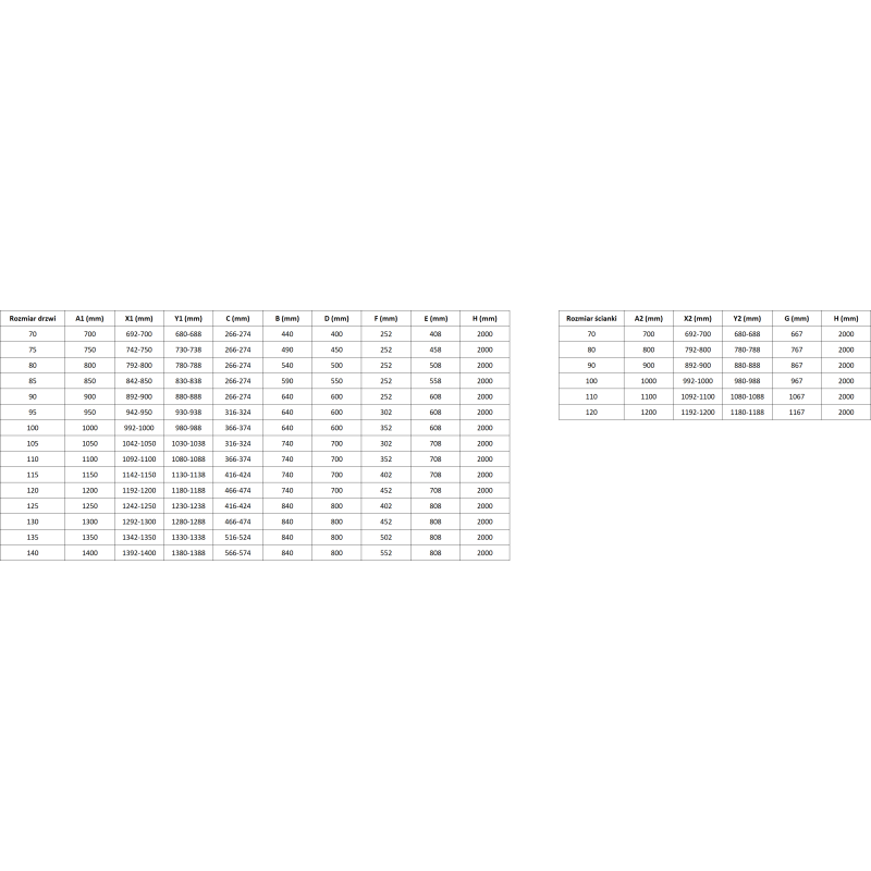 Mexen Lunar T kabina prysznicowa uchylna prawa 80 x 120 cm, transparent, gun metal - 834T-080-120-95-00-P