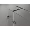 Mexen Lunar T kabina prysznicowa uchylna prawa 85 x 80 cm, transparent, gun metal - 834T-085-080-95-00-P