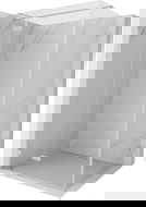 Mexen Lunar T kabina prysznicowa uchylna lewa 80 x 90 cm, transparent, nikiel szczotkowany - 834T-080-090-97-00-L