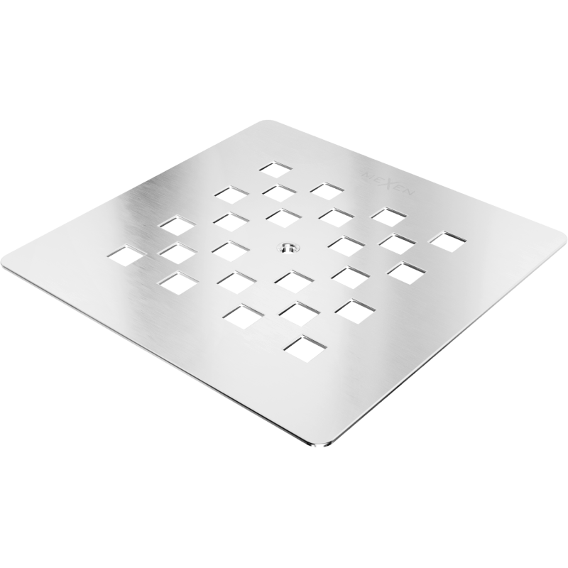 Mexen Stone+ maskownica do brodzika, inox - 44910001