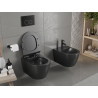 Mexen Carmen miska wc Rimless z deską wolnoopadającą slim, duroplast, czarna mat - 30880185