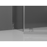 Mexen Exo-R kabina prysznicowa pięciokątna uchylna 100 x 80 cm, transparent, chrom - 812-100-080-01-00