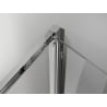 Mexen Exo drzwi prysznicowe składane 110 cm, transparent, chrom - 816-110-000-01-00