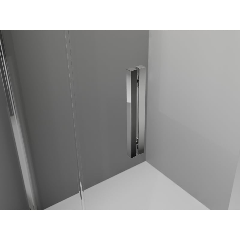 Mexen Exo drzwi prysznicowe składane 110 cm, transparent, chrom - 816-110-000-01-00