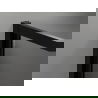 Mexen Exo drzwi prysznicowe składane 120 cm, transparent, czarne - 816-120-000-70-00
