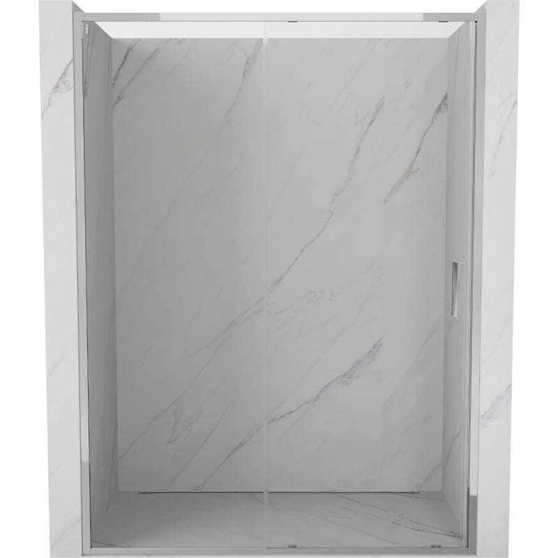 Mexen Exo drzwi prysznicowe rozsuwane 170 cm, transparent, chrom - 8151-170-000-01-00