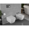 Mexen Margo miska wc Rimless z deską wolnoopadającą slim, duroplast, biała połysk - 30420900