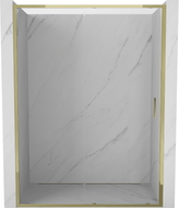 Mexen Exo-S drzwi prysznicowe rozsuwane 170 cm, transparent, złote - 8151-170-000-50-00