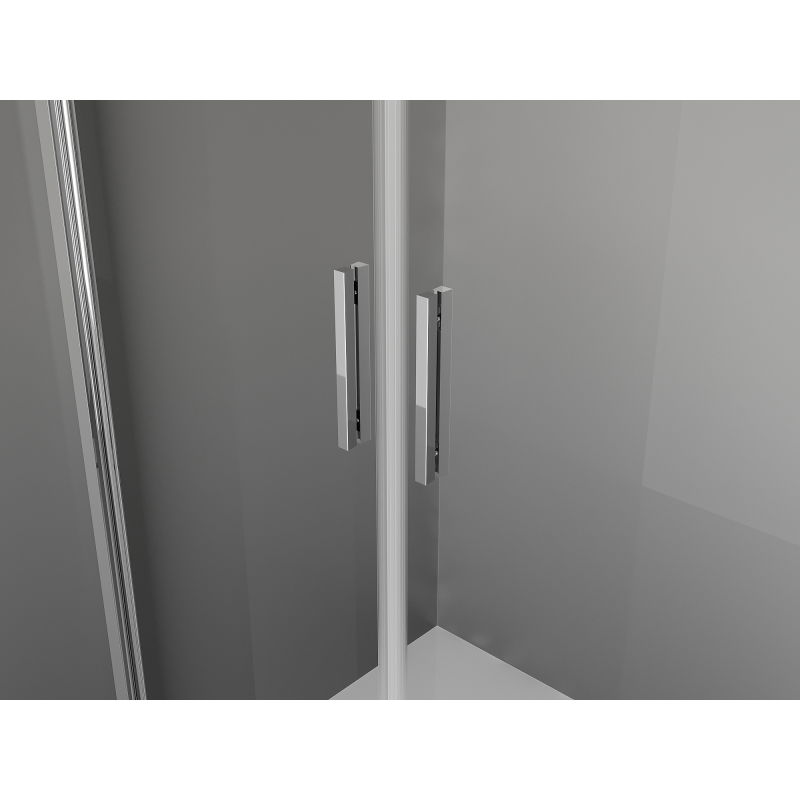 Mexen Exo kabina prysznicowa uchylna 120 x 85 cm, transparent, chrom - 814-120-085-01-00