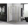 Mexen Exo kabina prysznicowa uchylna 110 x 70 cm, transparent, złota - 814-110-070-50-00