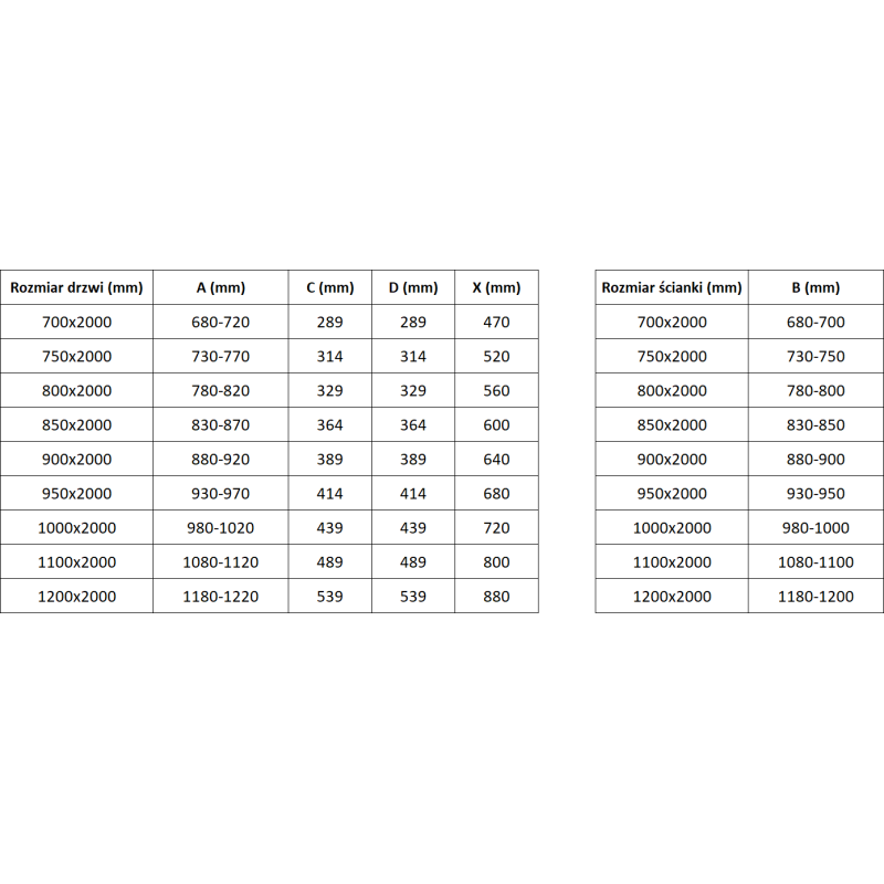 Mexen Exo kabina prysznicowa składana 80 x 120 cm, transparent, chrom - 816-080-120-01-00