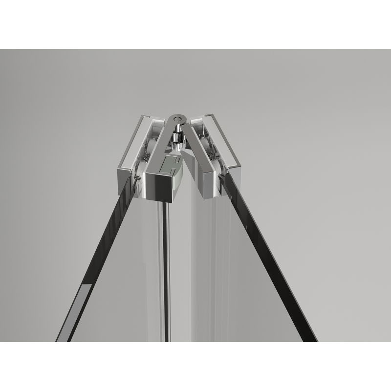 Mexen Exo kabina prysznicowa składana 110 x 110 cm, transparent, chrom - 816-110-110-01-00