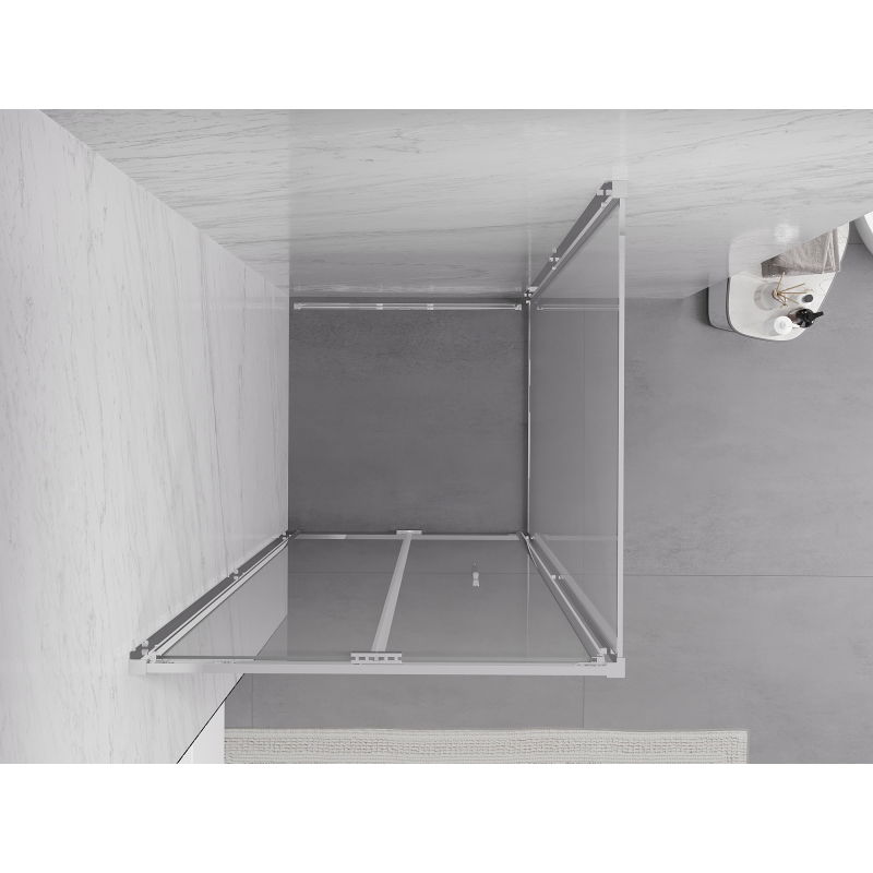 Mexen Exo kabina prysznicowa składana 120 x 120 cm, transparent, chrom - 816-120-120-01-00