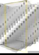 Mexen Exo kabina prysznicowa składana 70 x 120 cm, transparent, złota - 816-070-120-50-00