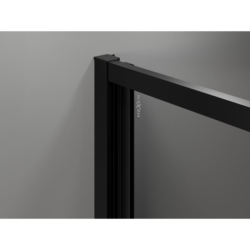 Mexen Exo kabina prysznicowa składana 90 x 110 cm, transparent, czarna - 816-090-110-70-00