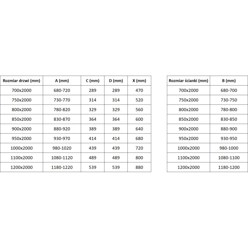 Mexen Exo-F kabina prysznicowa składana 70 x 120 cm, transparent, czarna - 816-070-120-70-00
