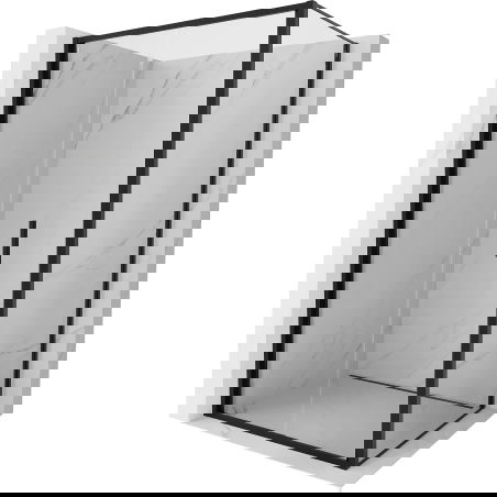 Mexen Exo kabina prysznicowa składana 120 x 85 cm, transparent, czarna - 816-120-085-70-00