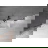 Mexen Velar L parawan nawannowy 2-skrzydłowy rozsuwany 80 x 150 cm, transparent, gun metal - 896-080-003-01-95