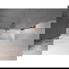 Mexen Velar L parawan nawannowy 2-skrzydłowy rozsuwany 80 x 150 cm, transparent, różowe złoto - 896-080-003-01-60